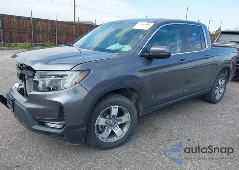 2025 Honda Ridgeline Rtl z USA, uszkodzony, nr VIN 5FPYK3F53SB041400